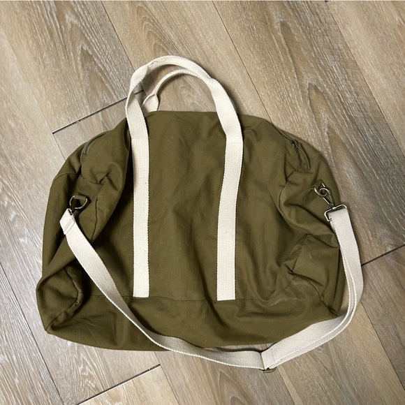 Known Supply Artisan Khaki Weekender Duffle Bag - Picture 3 of 8